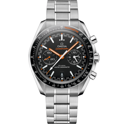 Omega Speedmaster Racing Co Axial Master Chronometer Chronograph Black Dial Men 44.25MM