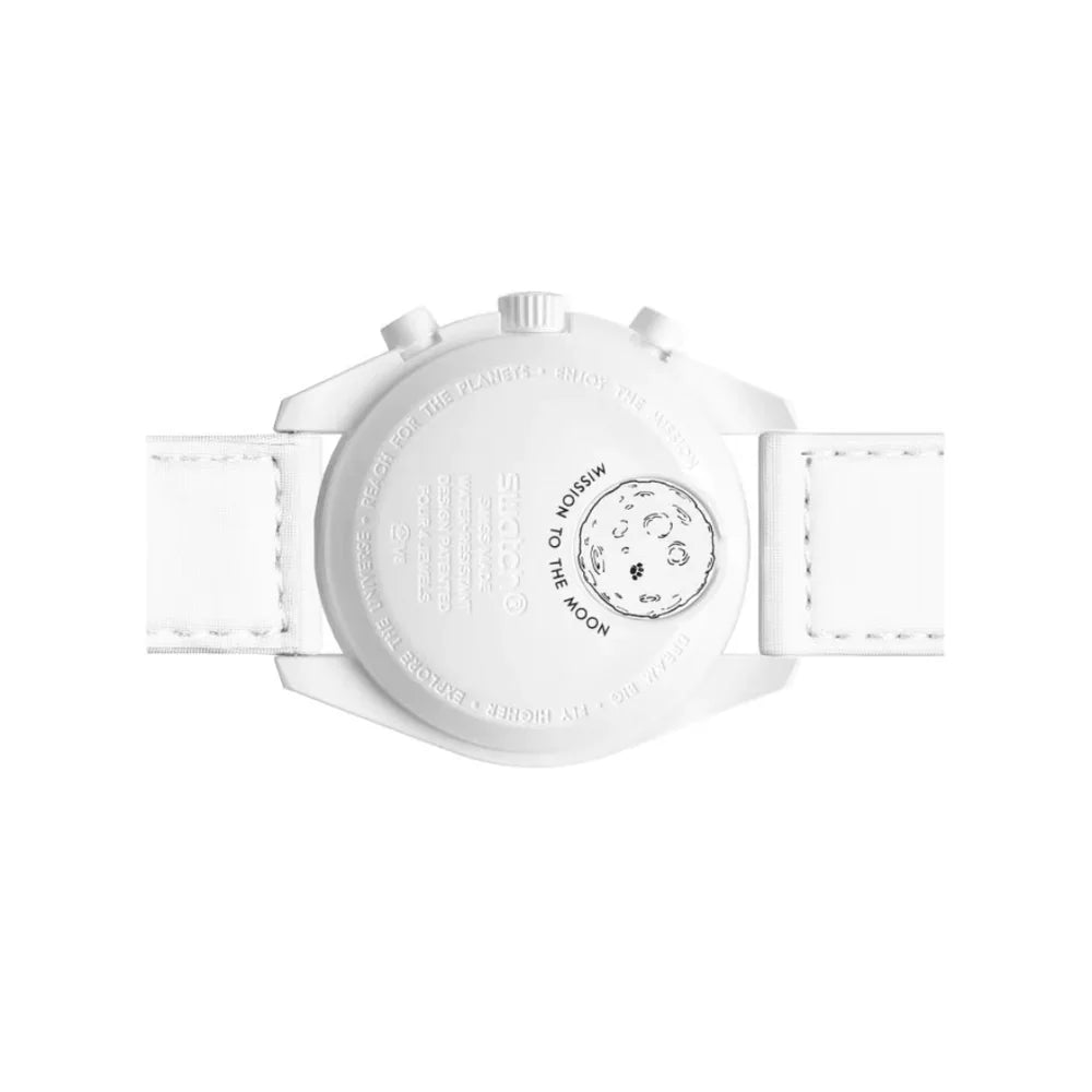 Swatch x Omega Bioceramic Moonswatch Mission to the MoonPhase 'SNOOPY'