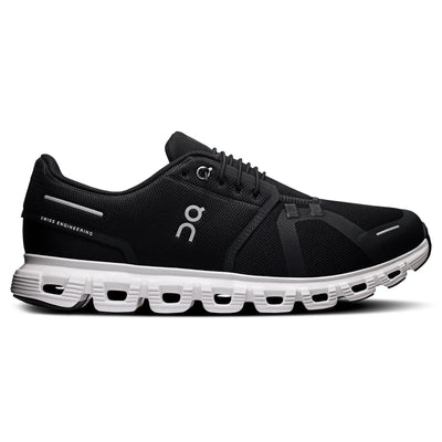 On Running Cloud 6 Black White (W)