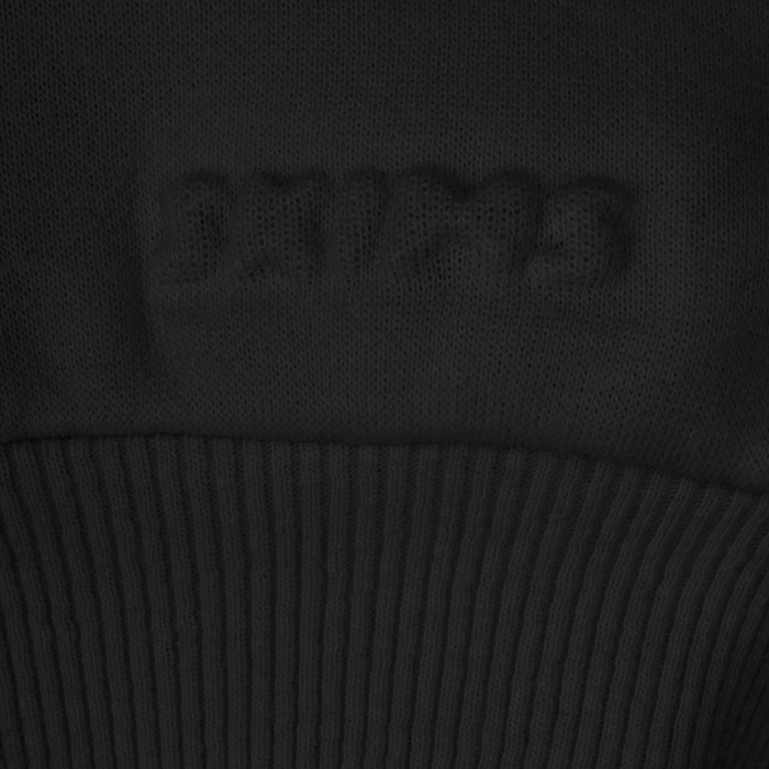 Skims Cotton Fleece Classic Crewneck Onyx