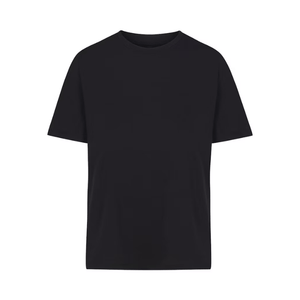 Skims Relaxed Tees Shrunken T-Shirt Onyx