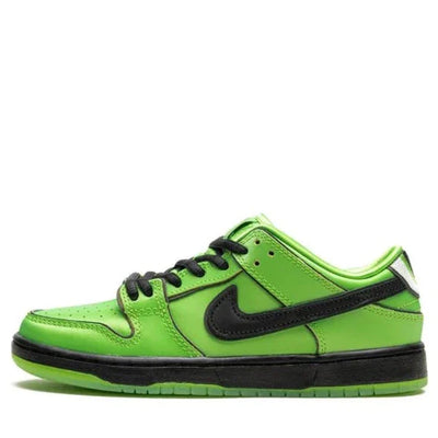 NIKE SB DUNK LOW THE POWERPUFF GIRLS BUTTERCUP