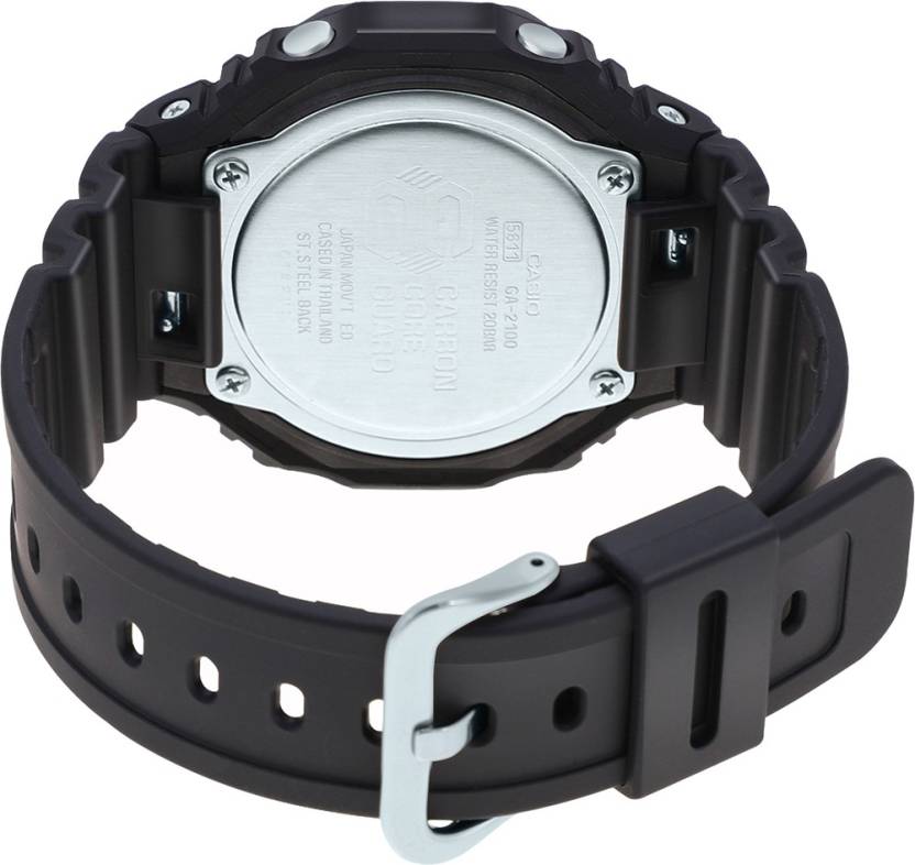 Casio G-Shock Black Dial Men 45.4mm
