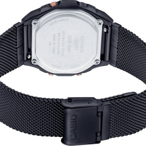 Casio Vintage Black Dial Unisex 38mm