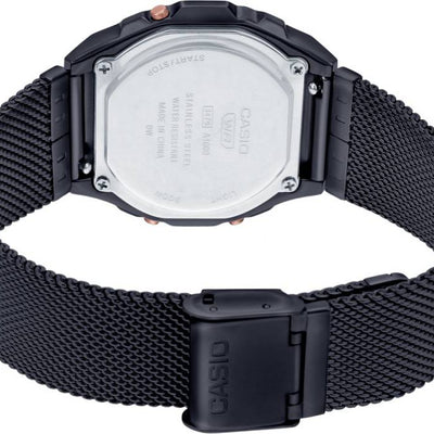 Casio Vintage Black Dial Unisex 38mm