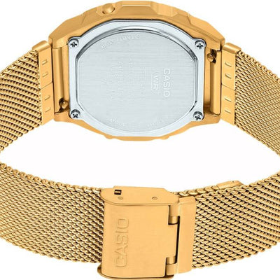 Casio Vintage Yellow Gold Dial Unisex 38mm