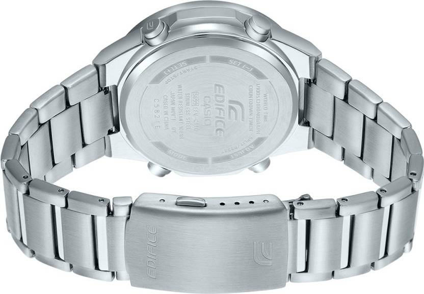 Casio Edifice  Black Dial Men 46.9mm