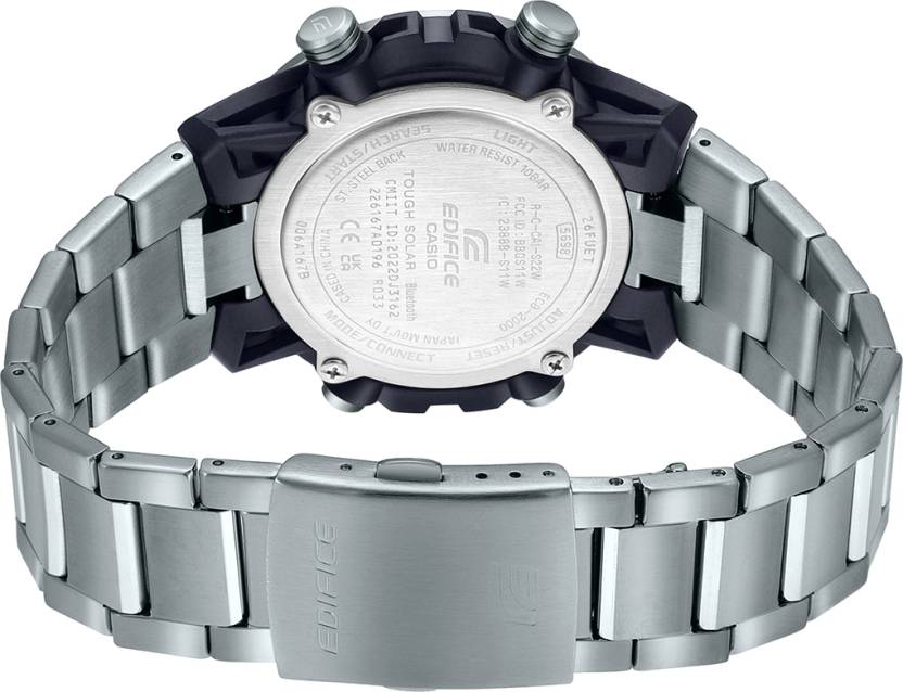 Casio Edifice  Blue Dial Men 47.8mm