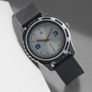 Fastrack Silver & Black