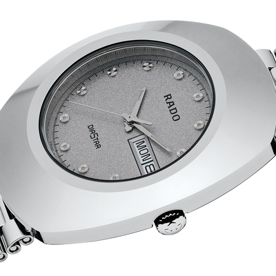 Rado Diastar Original Silver Dial Men 35.1mm