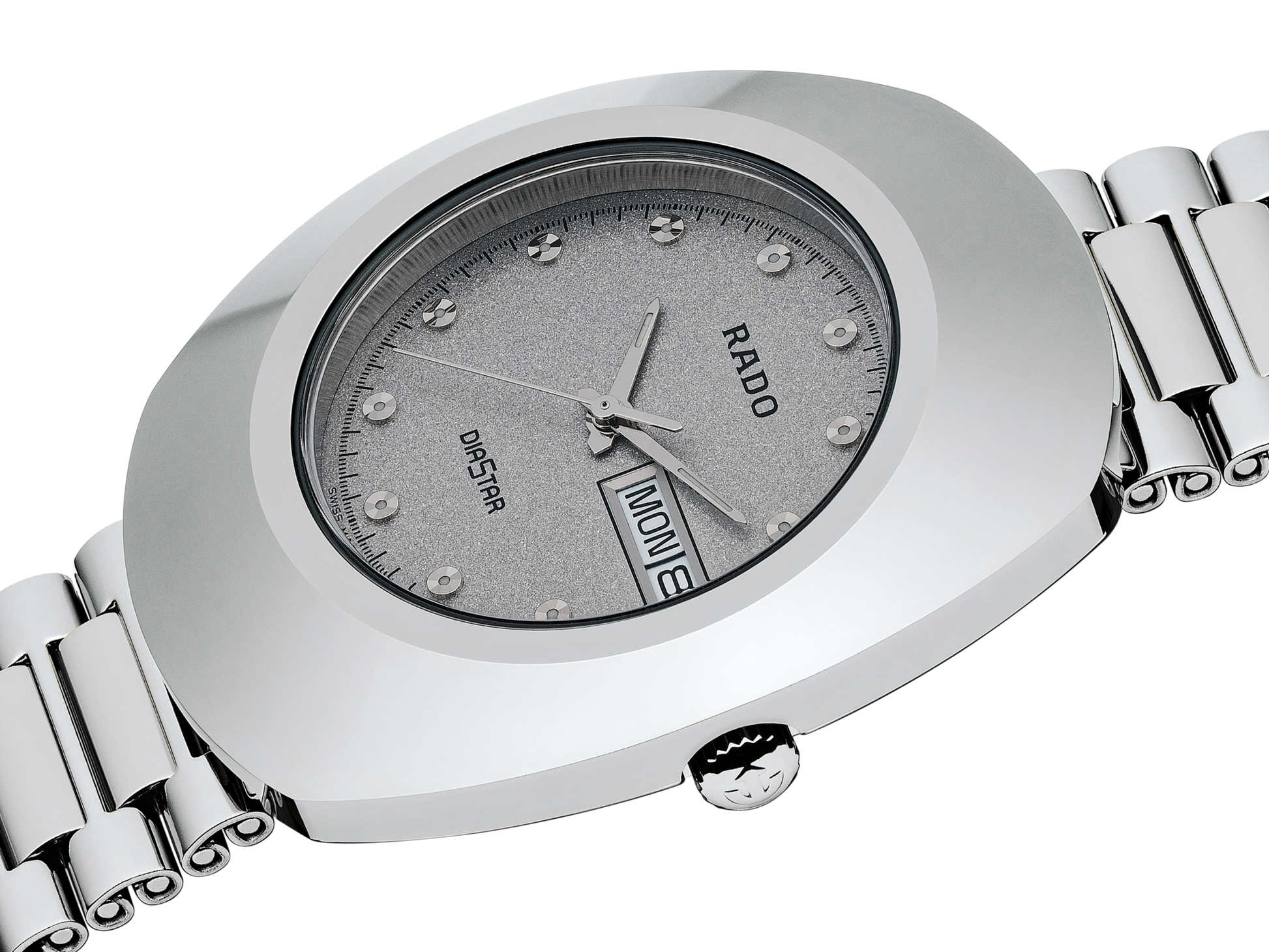 Rado Diastar Original Silver Dial Men 35.1mm
