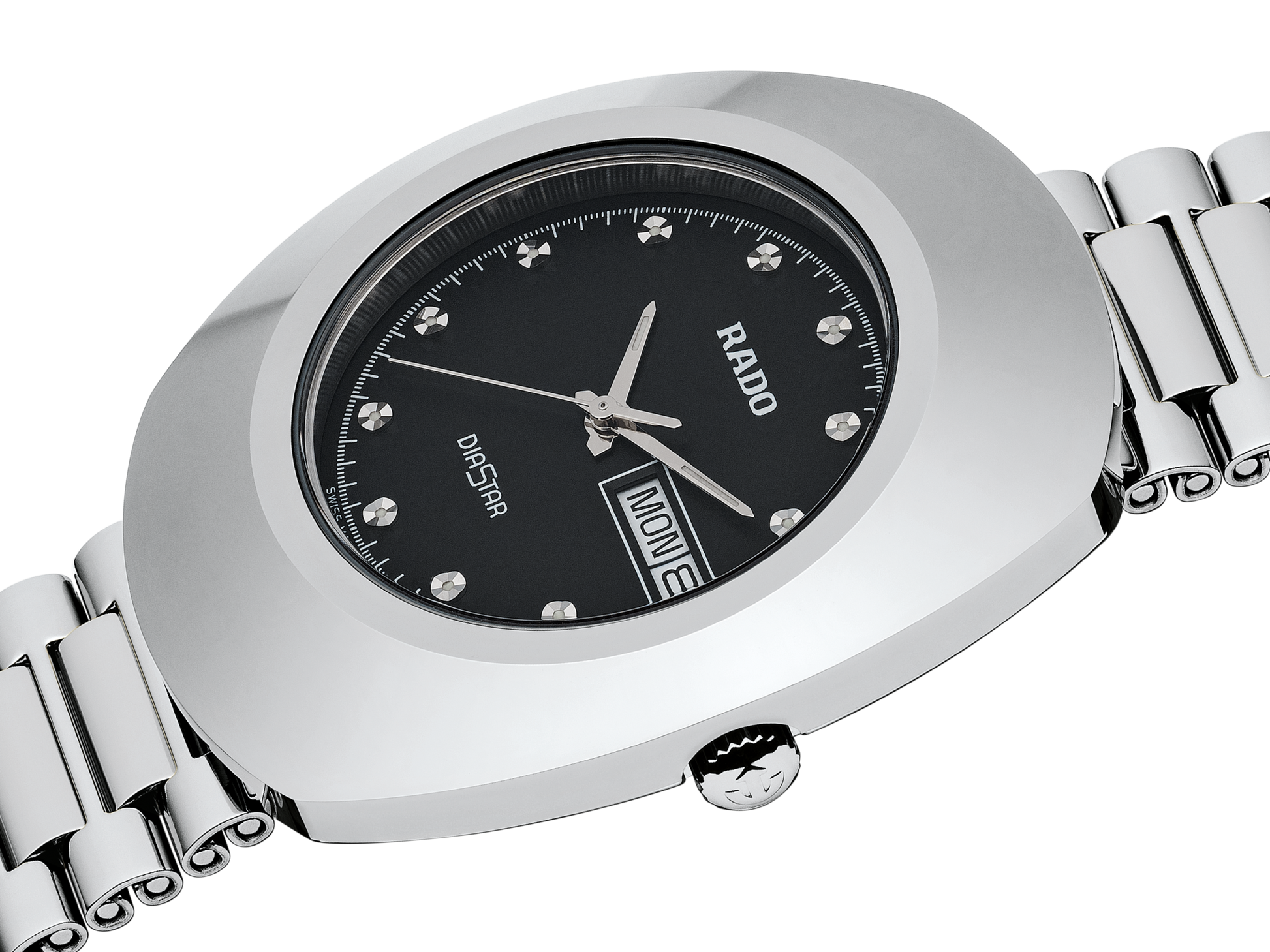 Rado Diastar Original Black Dial Men 35.1mm