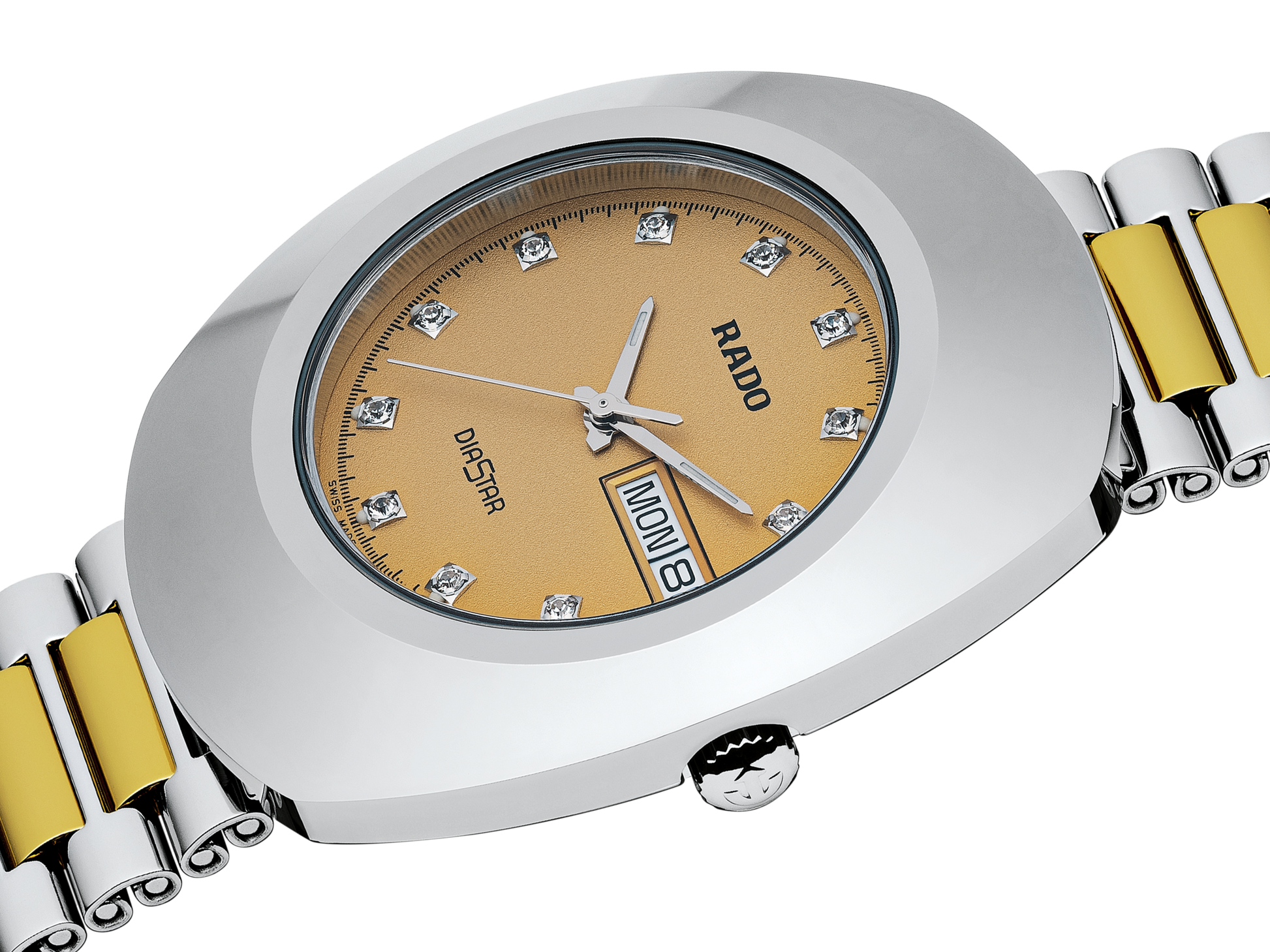 Rado Diastar Original Champagne Dial Men 35.1mm