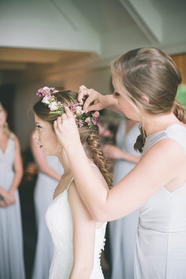 Pink Garden Wedding