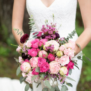 Pink Garden Wedding