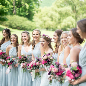 Pink Garden Wedding