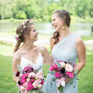 Pink Garden Wedding