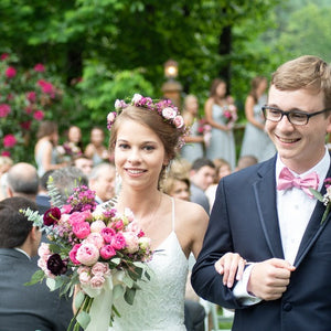 Pink Garden Wedding