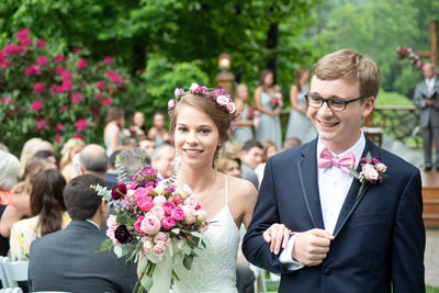 Pink Garden Wedding