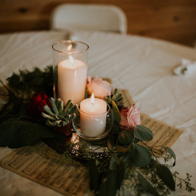 Rustic Blush & Burgundy Wedding