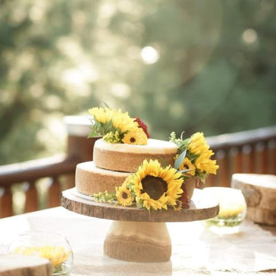 Outdoor Simple Sunflower Wedding
