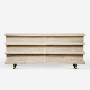 Corliss 6-Drawer Dresser, White Wash