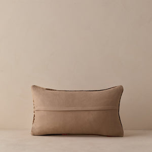 Vintage Lumbar Pillow No. 342, 12" x 20"