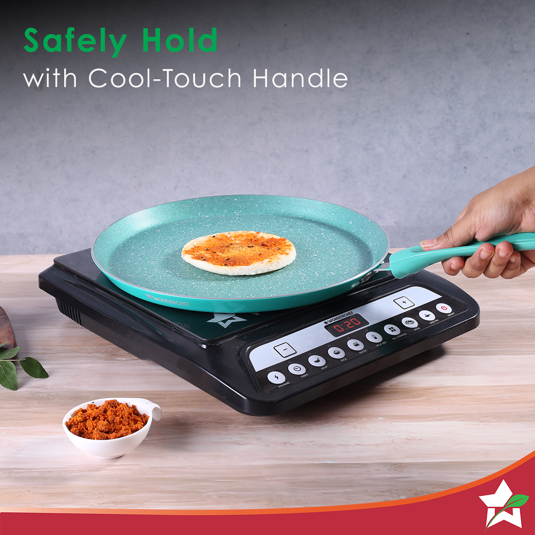 Wonderchef Renewed Celebration Non-stick 28cm Dosa Tawa |