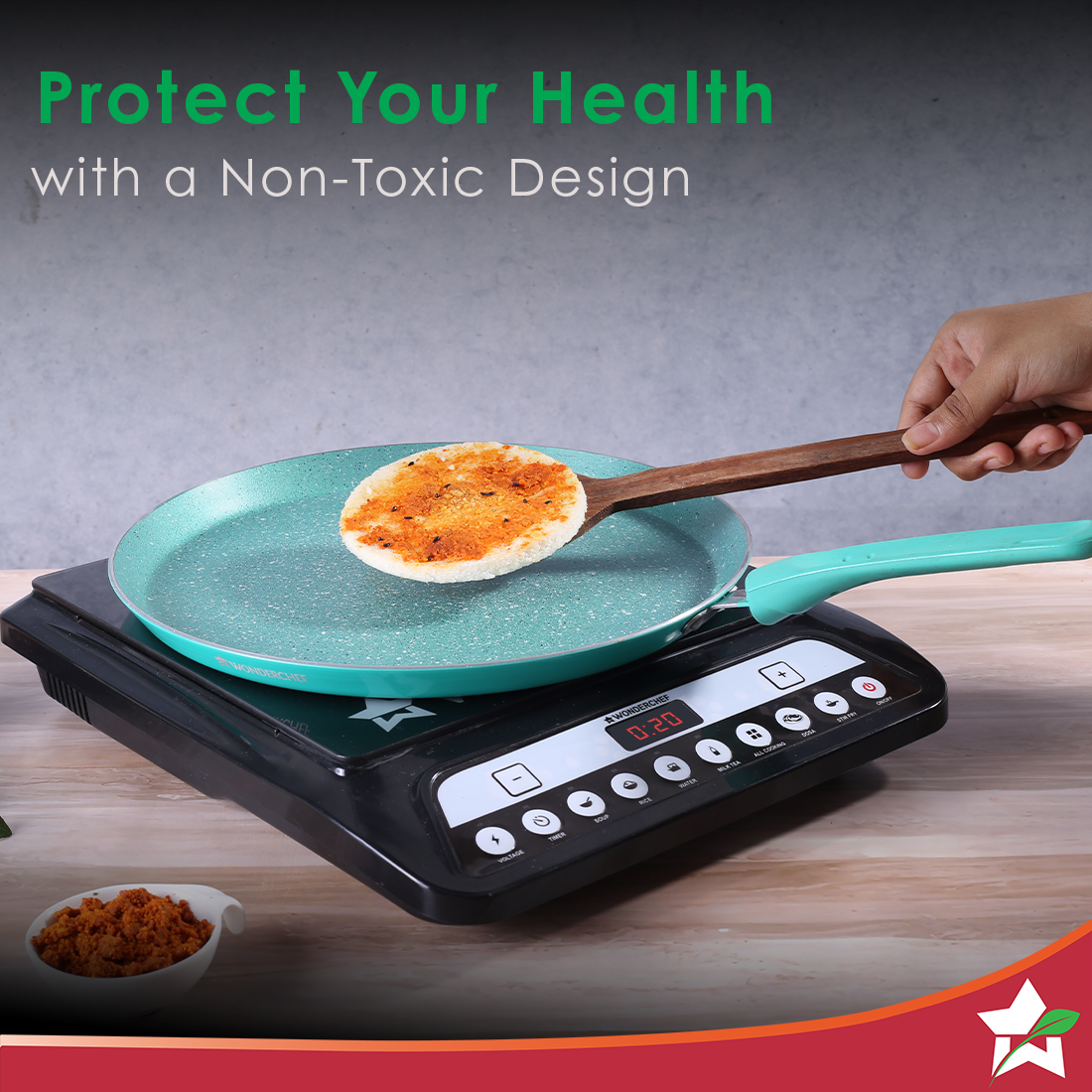 Wonderchef Renewed Celebration Non-stick 28cm Dosa Tawa |