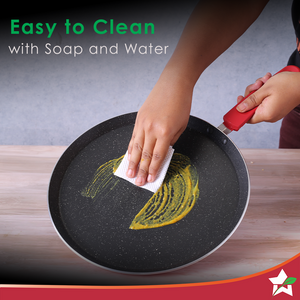 Wonderchef Renewed Milano 24cm Dosa Tawa | Meta Tuff Non-Stick Coating