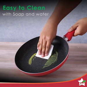 Wonderchef Renewed Milano 24cm Fry Pan | Meta Tuff Non-Stick Coating