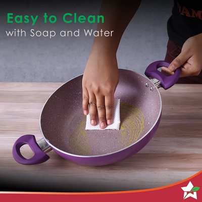 Wonderchef Renewed Milano 24cm Kadhai (without Lid)