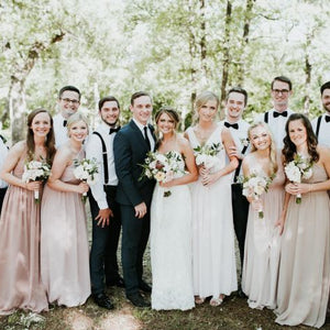 Moody Dusty Rose Vintage Wedding