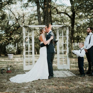 Moody Dusty Rose Vintage Wedding