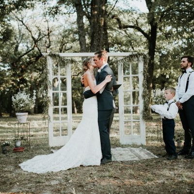 Moody Dusty Rose Vintage Wedding