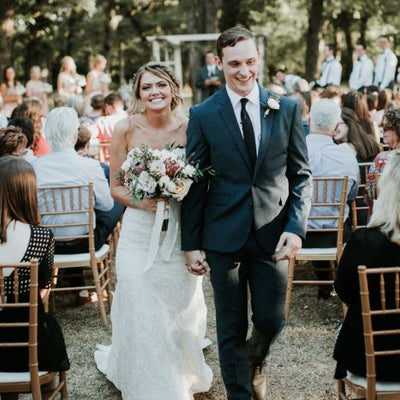 Moody Dusty Rose Vintage Wedding