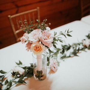 Moody Dusty Rose Vintage Wedding
