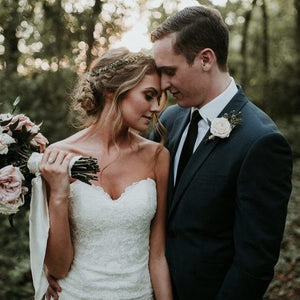 Moody Dusty Rose Vintage Wedding