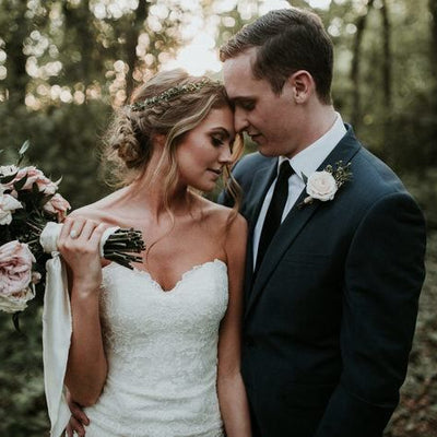 Moody Dusty Rose Vintage Wedding