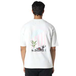 Pas De Monaco 911 Club Off White T-Shirt