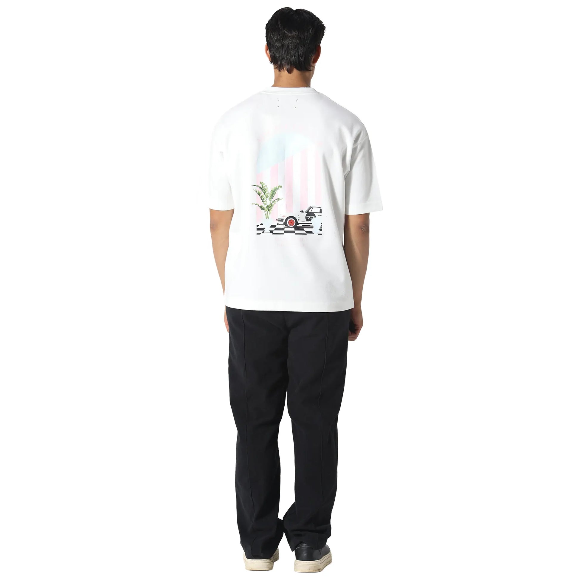 Pas De Monaco 911 Club Off White T-Shirt