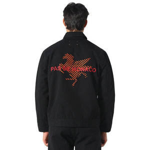 Pas De Monaco Canvas Race Black Jacket