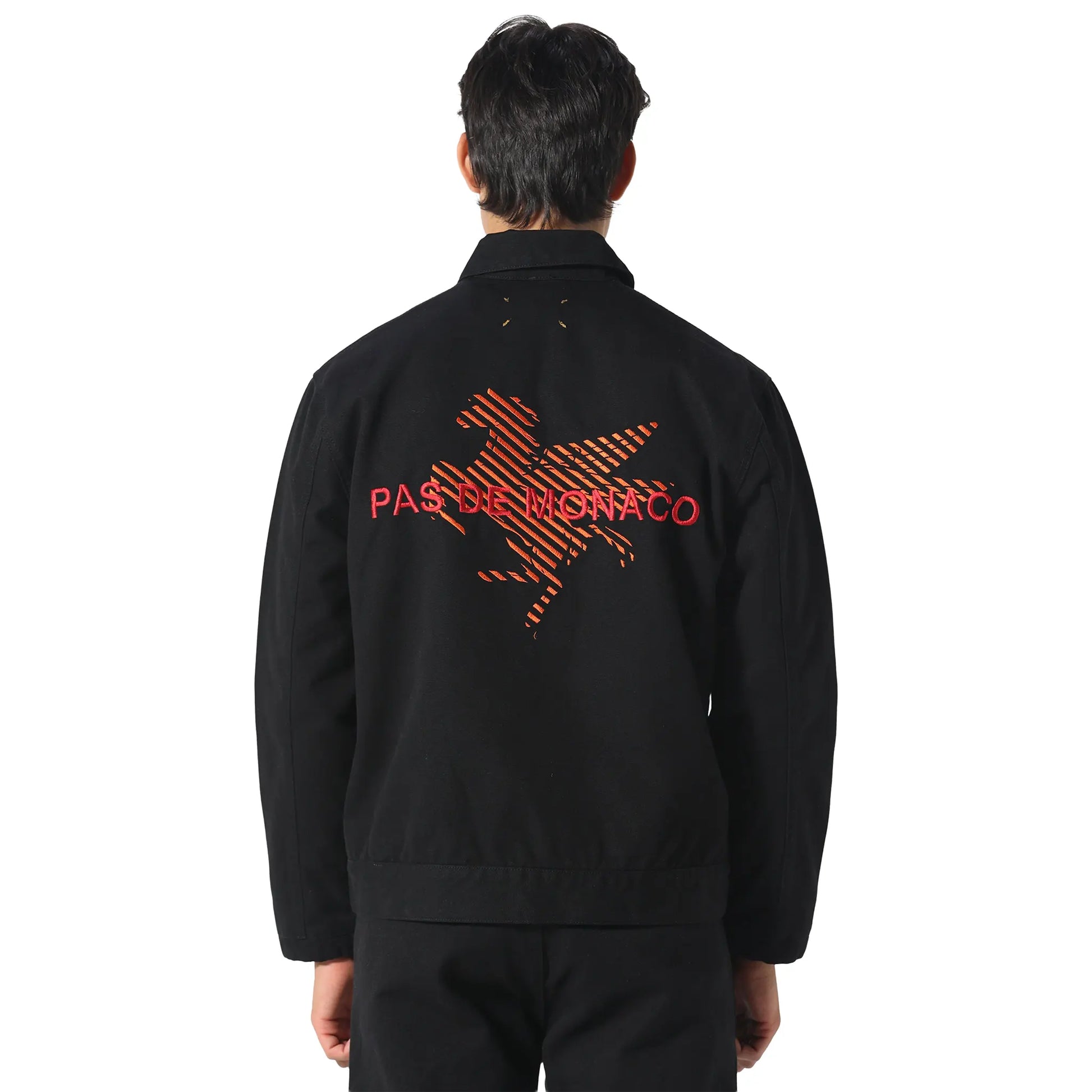 Pas De Monaco Canvas Race Black Jacket