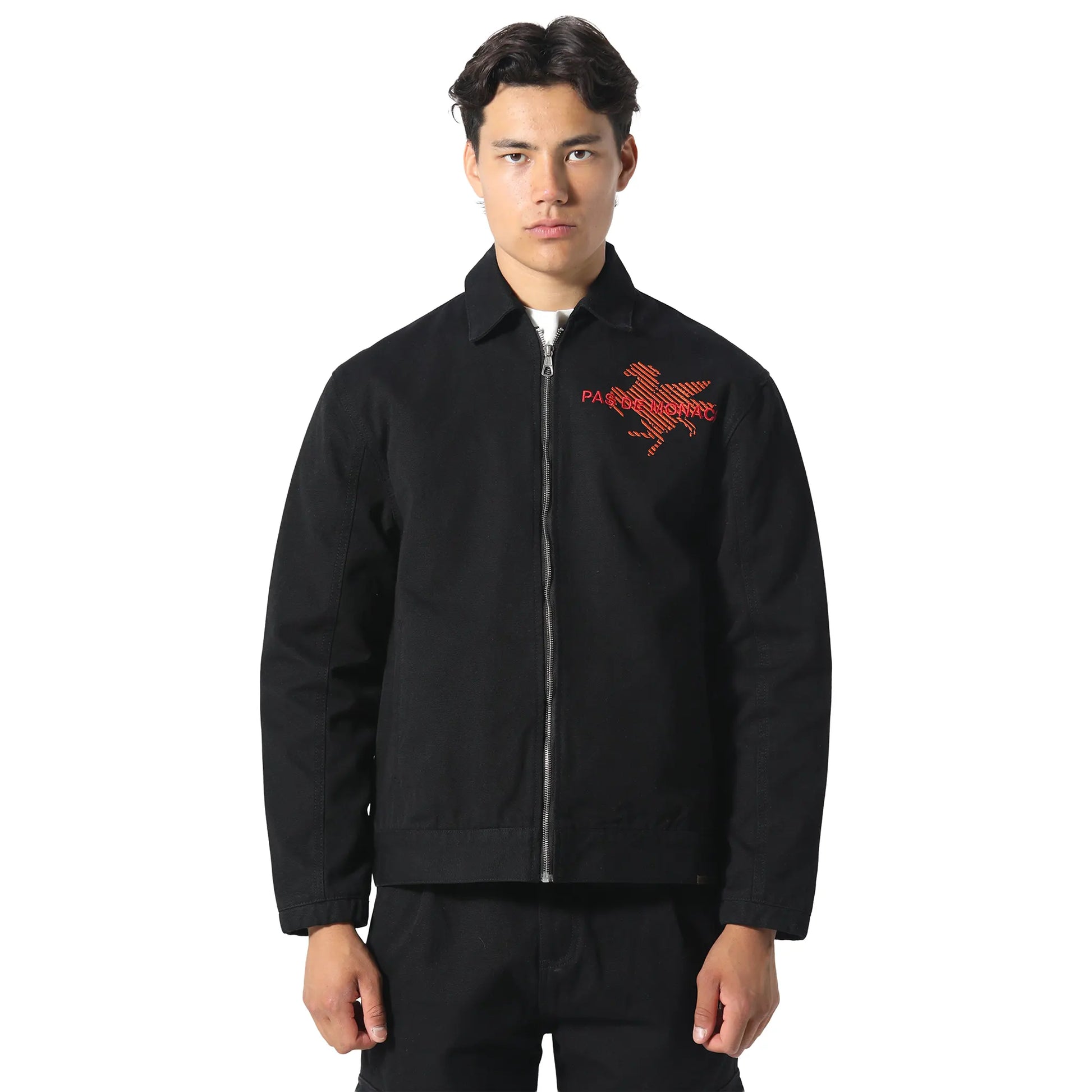 Pas De Monaco Canvas Race Black Jacket