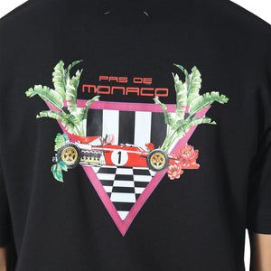 Pas De Monaco Formular Check Black T-Shirt
