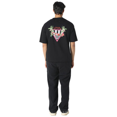 Pas De Monaco Formular Check Black T-Shirt