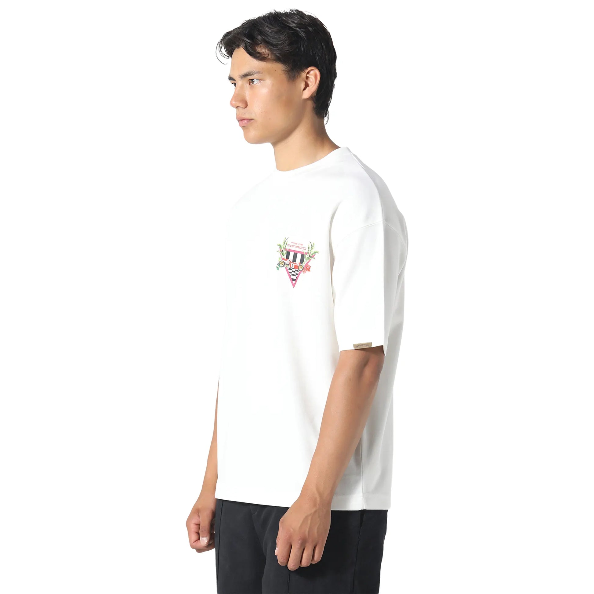 Pas De Monaco Formular Check Off White T-Shirt