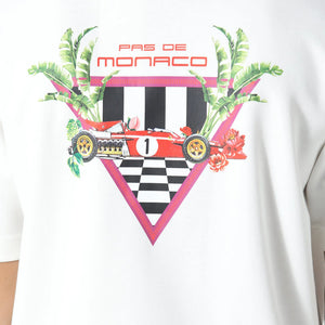 Pas De Monaco Formular Check Off White T-Shirt