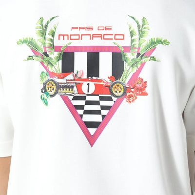 Pas De Monaco Formular Check Off White T-Shirt