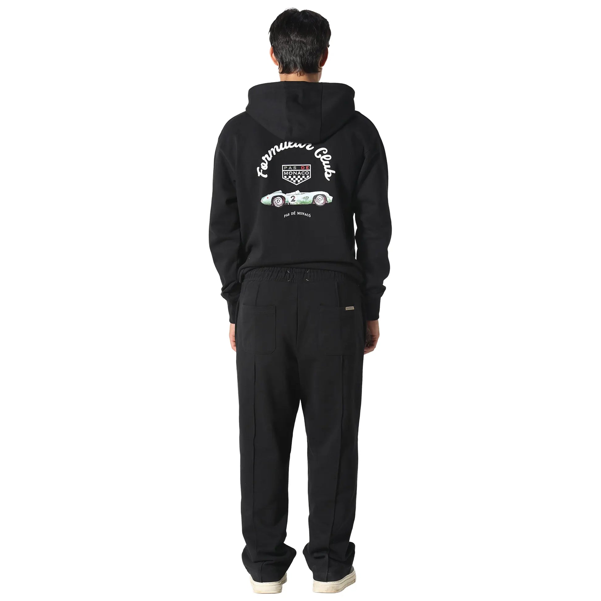 Pas De Monaco Formular Club Black Hoodie